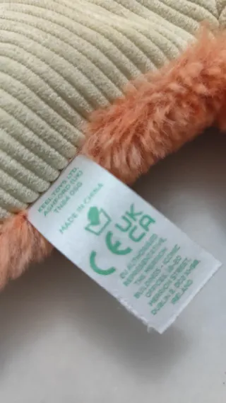 Keel Toys Estrella de Mar Peluche color coral