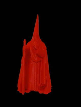 Figura Penitente 3D Roja