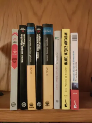 Libros de Manuel Vázquez Montalban