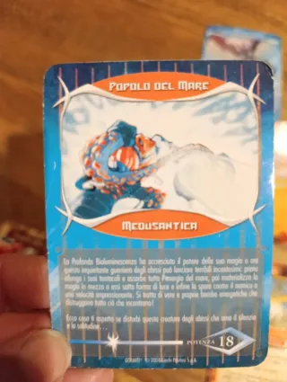 Lotto 5 carte Gormiti