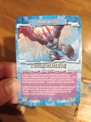 Lotto 5 carte Gormiti