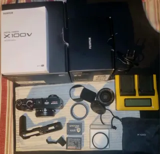 Fujifilm X100V Negra + Accesorios