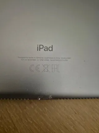 iPad 6ª Gen 2018 Plata 32 Gb