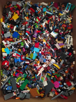 Lote 4kg Piezas Lego