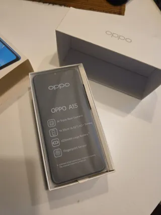 Oppo A15 Negro. Sin estrenar. Nuevo