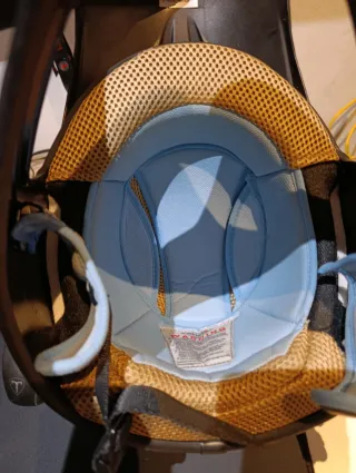 Casco Moto Enduro/Motocross Negro y Rojo