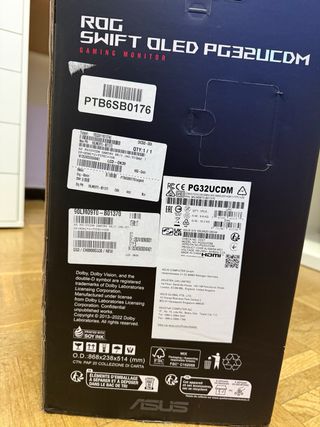 Monitor ROG Swift OLED PG32UCDM