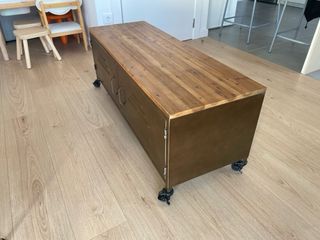 Mueble TV madera y metal