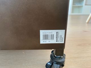 Mueble TV madera y metal