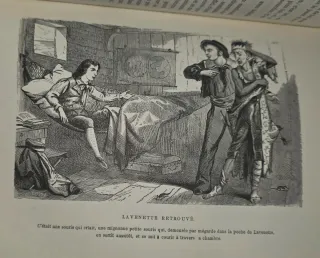 Finales 1800, Libro antiguo Aventuras y Viajes