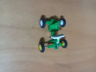 Triciclo Playmobil verde