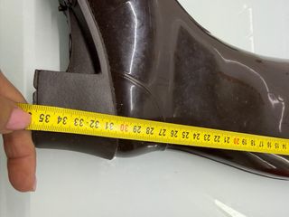 Stivali pioggia marroni Sarrazienne tg 37