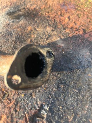 Tubo de escape moto 49cc