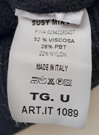 Maglioncino Susy Mix nero tg. S