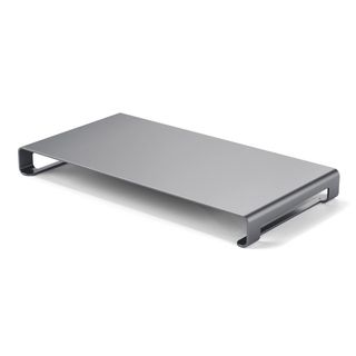 Supporto Satechi in alluminio grigio per monitor/Mac