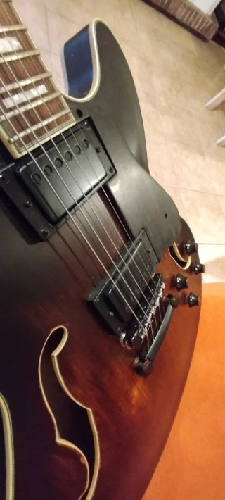 Guitarra Washburn semi-caja