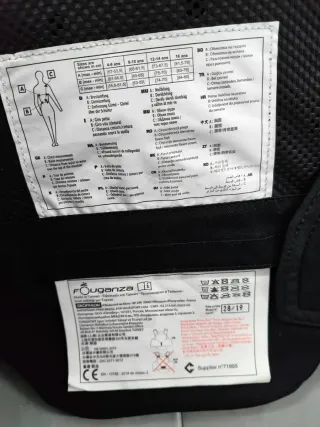 Chaleco y Casco Hípica Negro