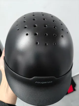 Chaleco y Casco Hípica Negro