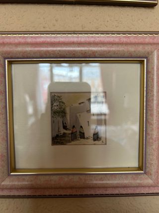 4 Cuadros Pequeños Láminas Originales