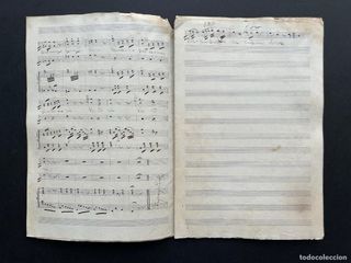 Partitura original goig Remei Besalú - Josep Rufet