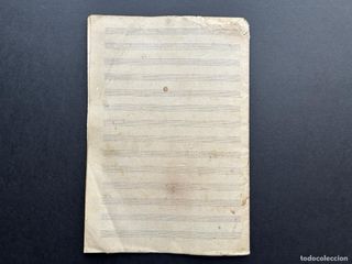 Partitura original goig Remei Besalú - Josep Rufet