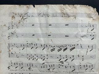 Partitura original goig Remei Besalú - Josep Rufet