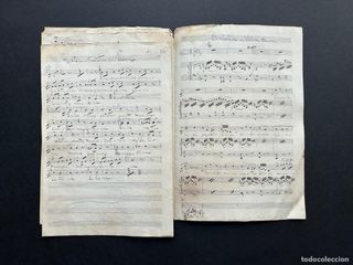 Partitura original goig Remei Besalú - Josep Rufet