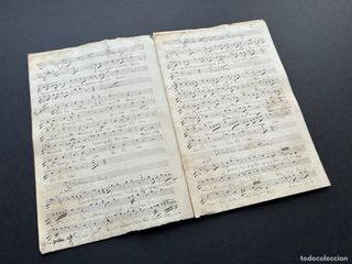 Partitura original goig Remei Besalú - Josep Rufet