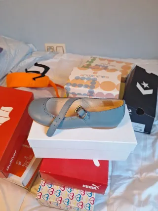 Zapato niña azul Pasitrote Talla 30