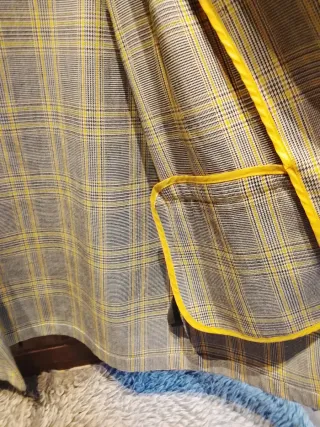 Blazer PARFOIS corte largo informal cuadros