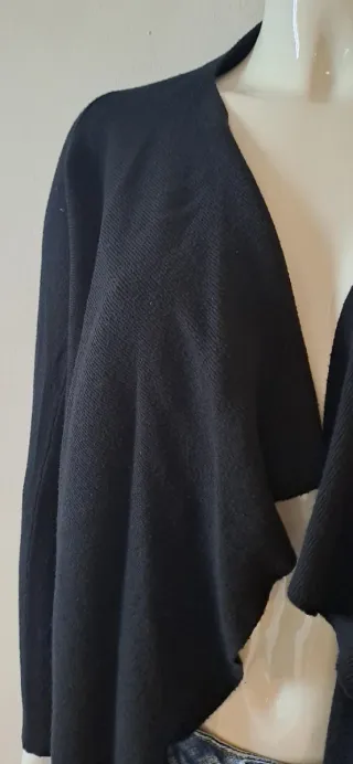 Cardigan aperto nero tg. S