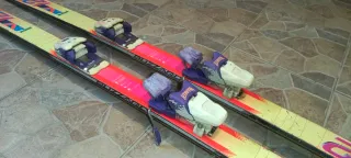 Esquís Blizzard 180 con portabotas Marker