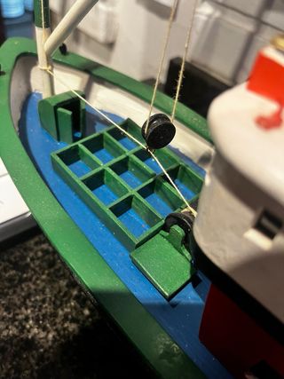 Maqueta de barco pesquero