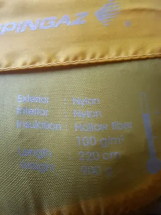 Saco de dormir Campingaz compacto