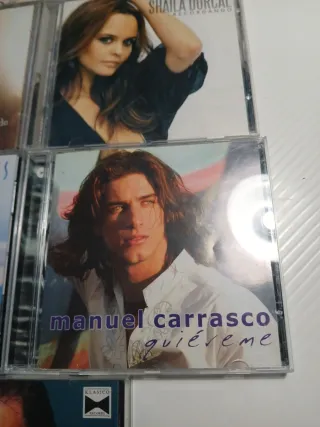Lote 7 CDs Pop Latino Romántico
