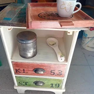 Mobiletto/Console con cassetti