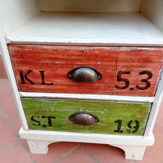 Mobiletto/Console con cassetti