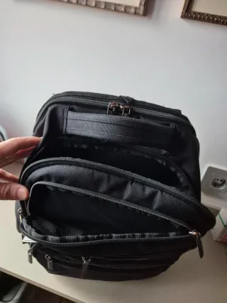 Mochila Samsonite Negra Original.