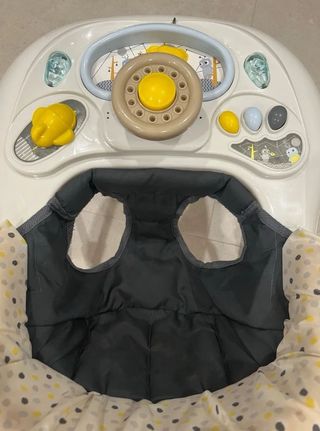 Andador / tacatá bebé con volante y juegos