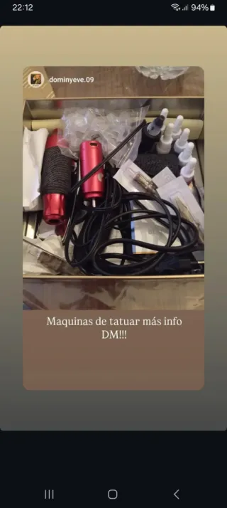 Máquinas de tatuar