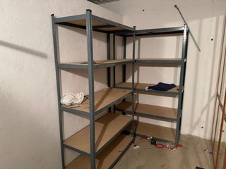 Estanterías Metálicas y Madera 120x196