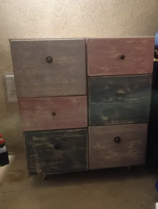 Cajonera estilo vintage