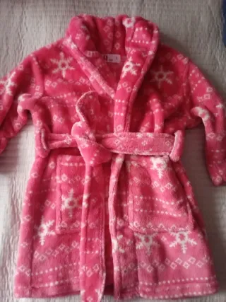 Albornoz bebé talla 12 meses