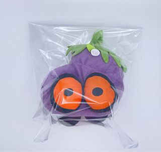 Peluche Morado Coche Calabaza