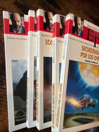 Lote 5 Libros Jiménez del oso ovnis y misterio