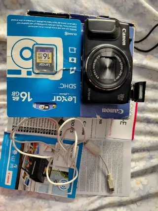 Cargador Canon NB-6LH Batería Cámara