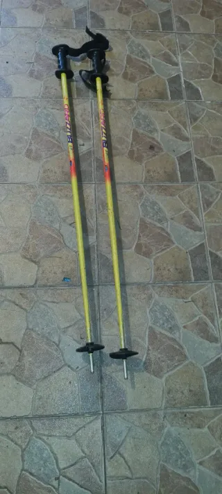 Bastones de esquí Blizzard amarillos