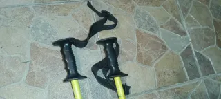 Bastones de esquí Blizzard amarillos