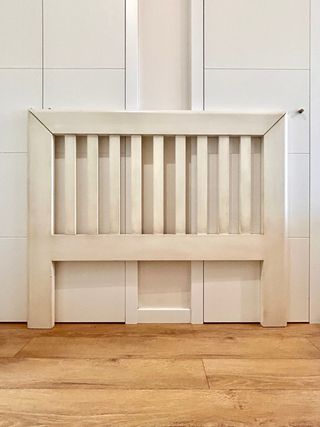 Cabecero de cama beige 144x120