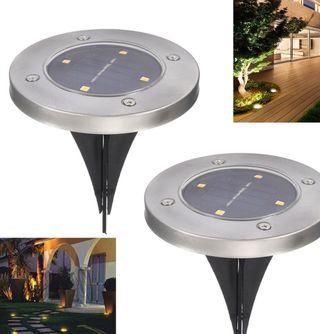 Luces solares de camino / jardín